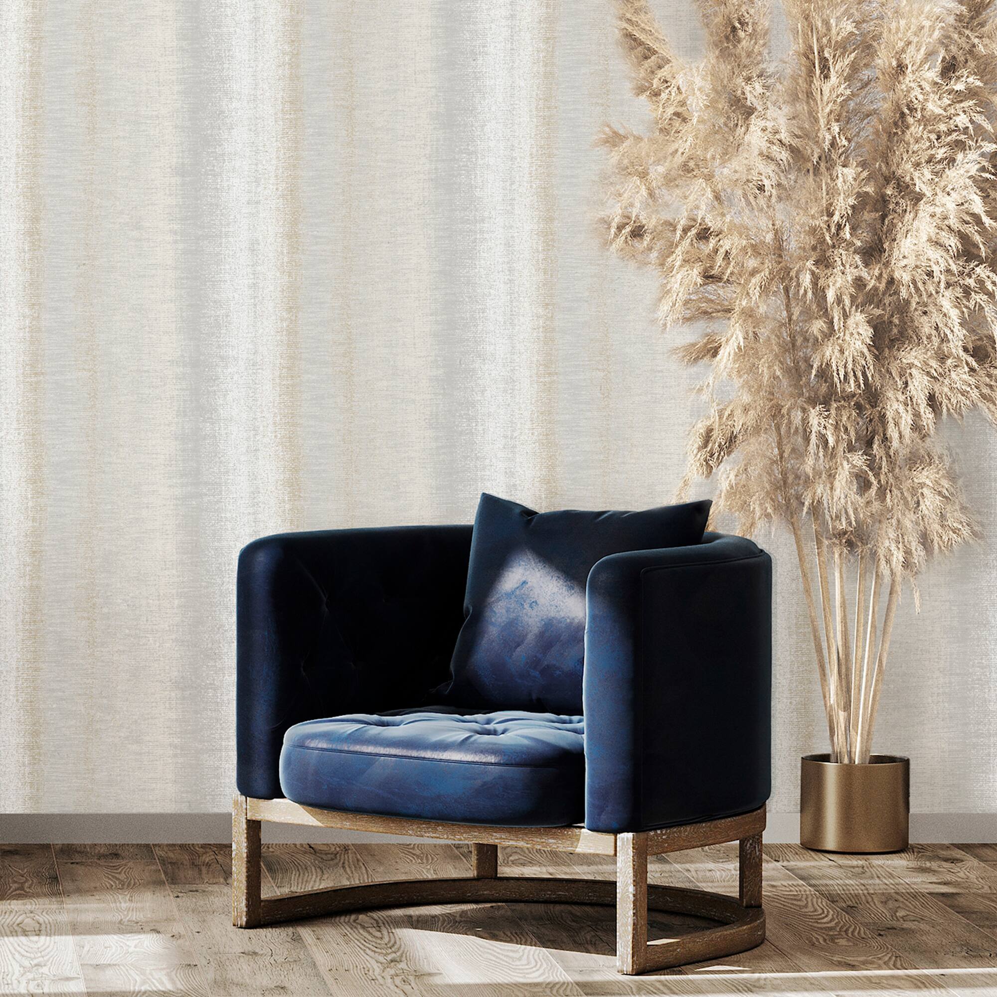 Designs Direct Woven Gradient Stripe Wallpaper